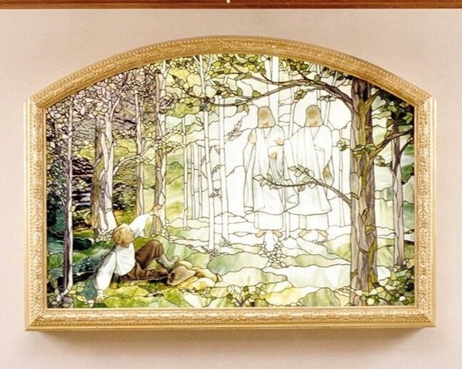 windows of the Palmyra New York Temple LDS