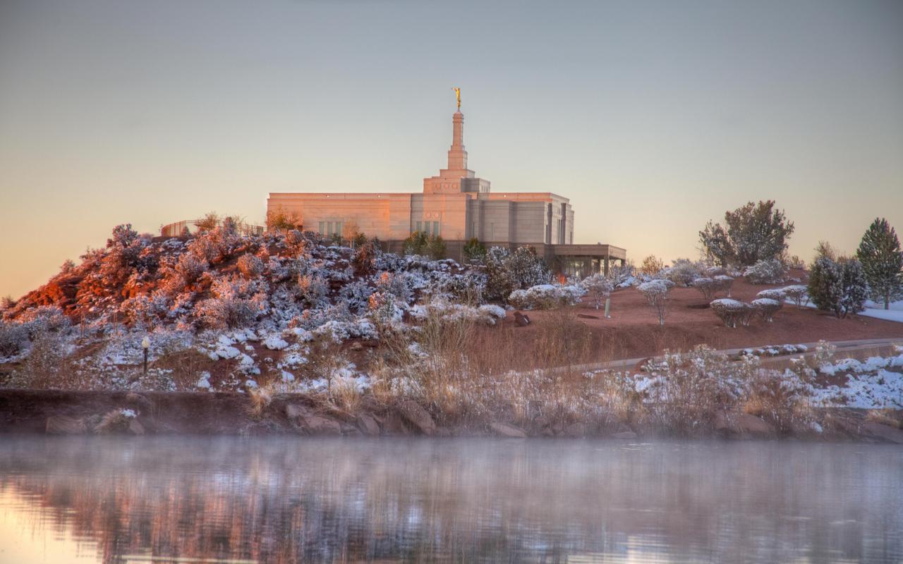 Waiting on the Lord, Snowflake Arizona Temple