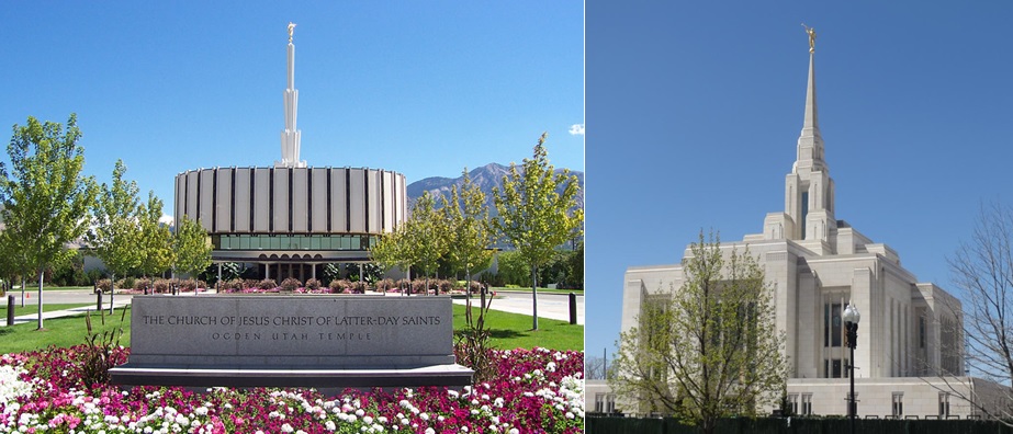 The Ogden Utah Temple LDS