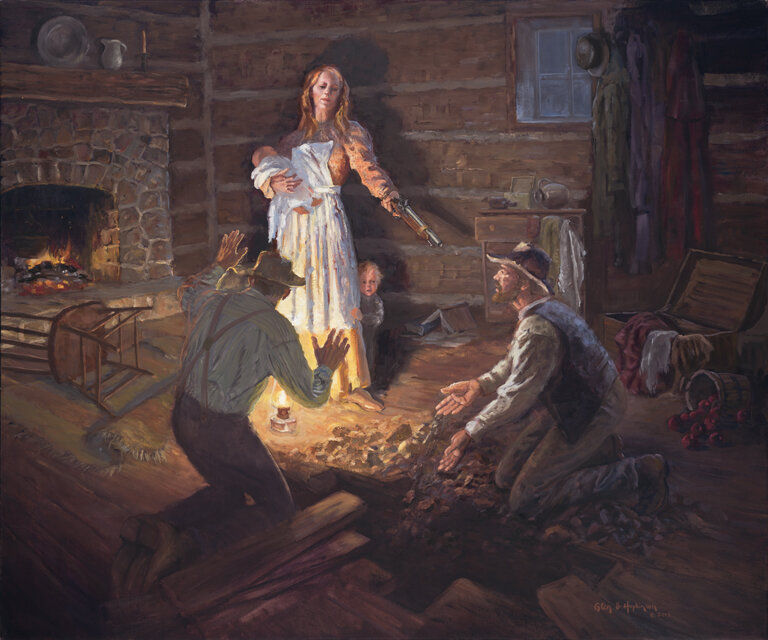 Strong Pioneer Women Eunice McRae Missouri LDS