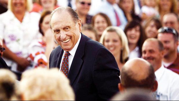 Thomas S. Monson in Samoa School Church of Jesus Christ of Latter-Day Saints