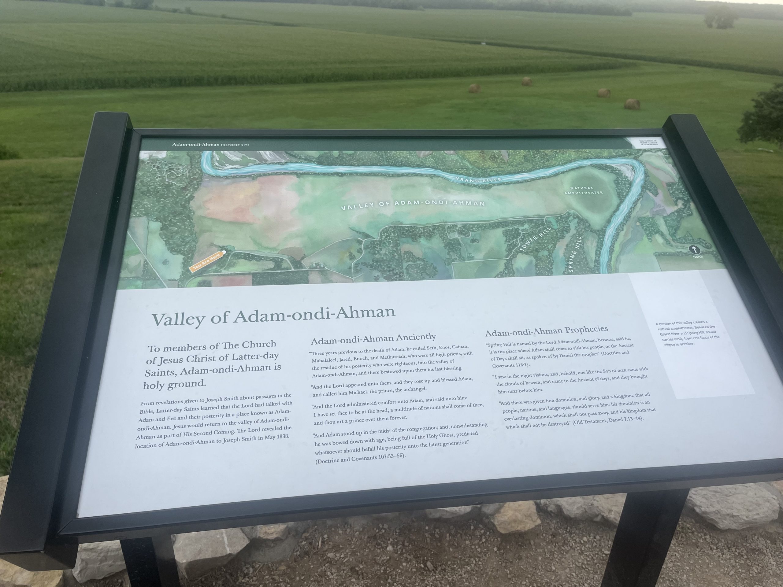 Visting Adam-ondi-Ahman Davis County Missouri LDS