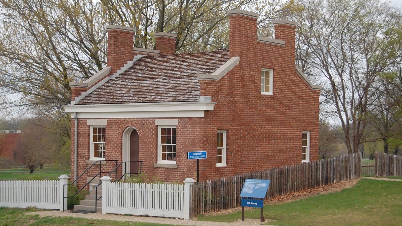 William and Caroline Weeks Home Nauvoo Illinois LDS
