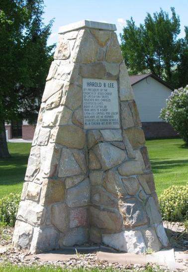 Birthplace monument of Harold B. Lee LDS