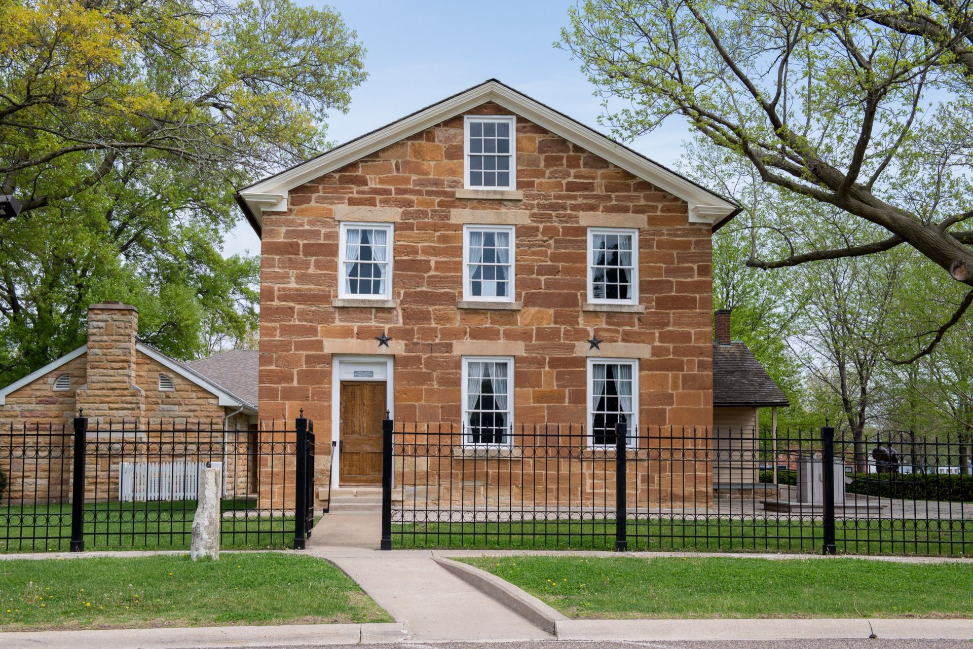 Joseph F. Smith visiting Carthage Jail lds