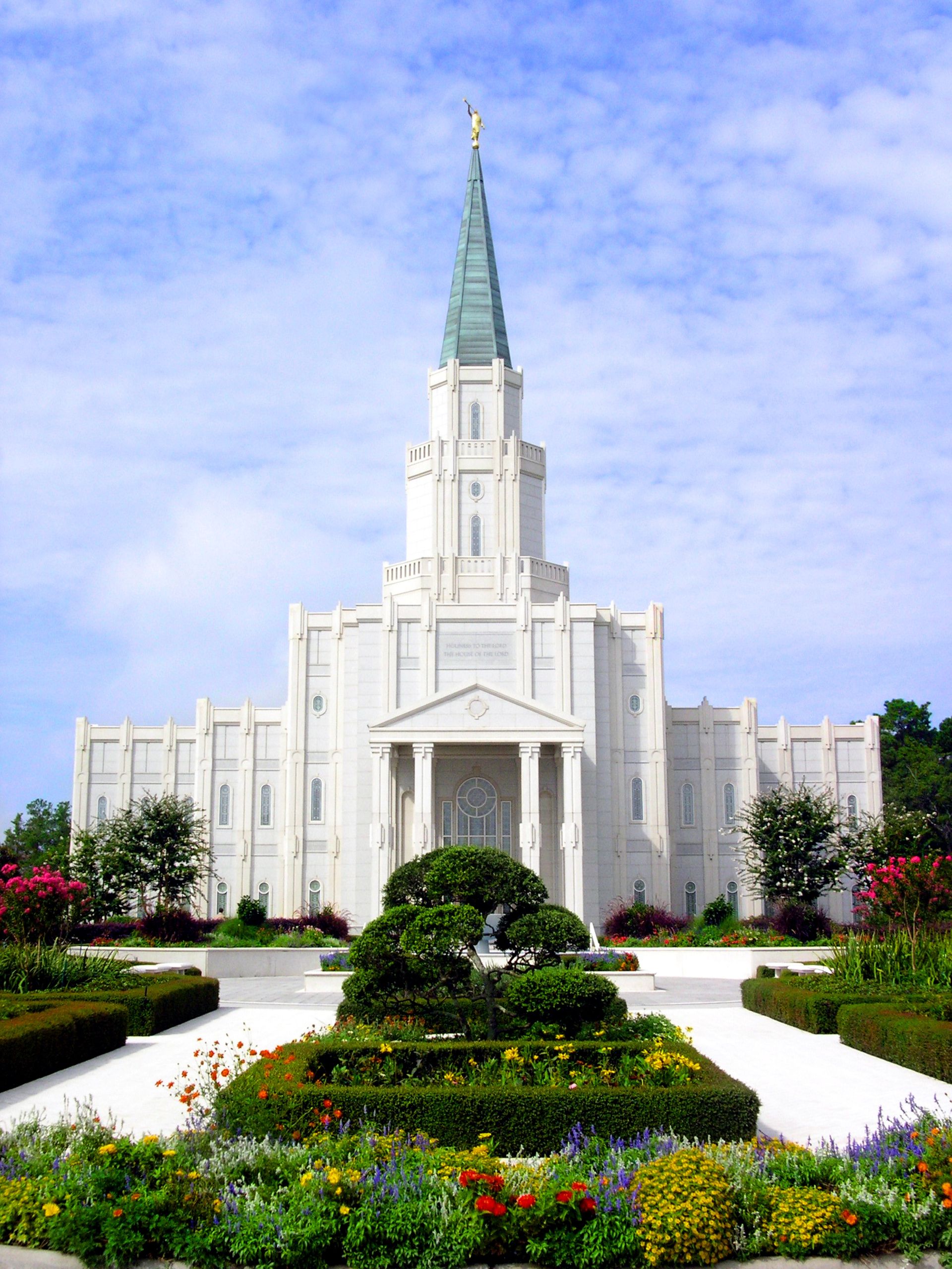Landscaping the Houston Texas Temple LDS Dream